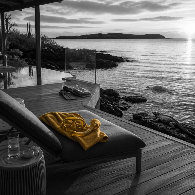 Galapagos snorkeling in style: where luxury stays meet extraordinary marine life