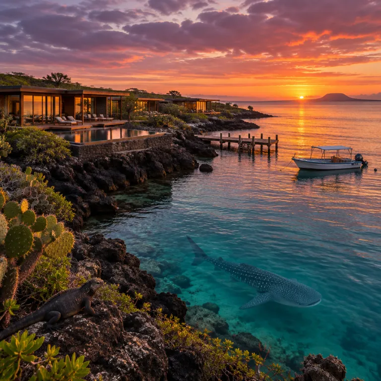 Luxury stays at the heart of the Galapagos whale shark ecosystem