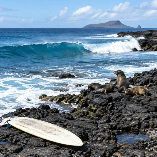 Surfing San Cristóbal: The Break That Shares the Lineup With Sea Lions