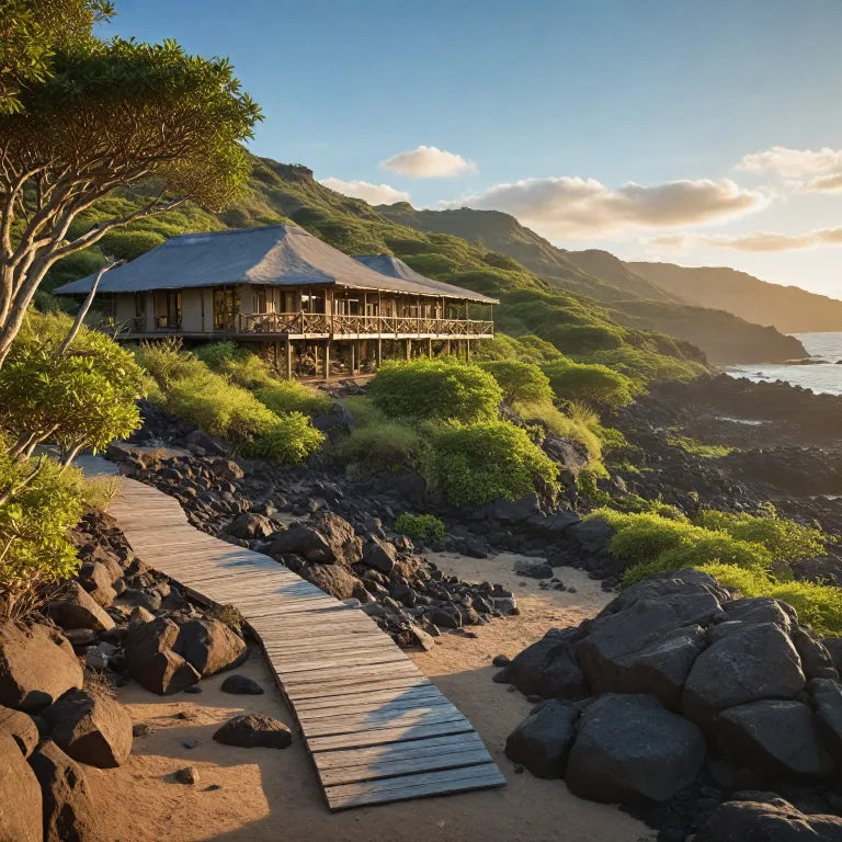 Galapagos safari camp hotel: refined land based luxury on Santa Cruz Island