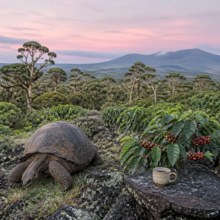 The Galápagos Highlands: Giant Tortoises, Scalesia Forests, and Coffee on Lava